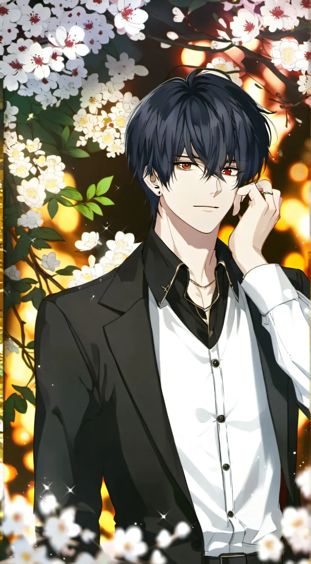 ai character: Leon background