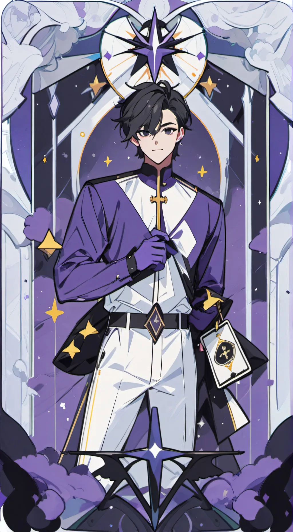 ai character: Damon background