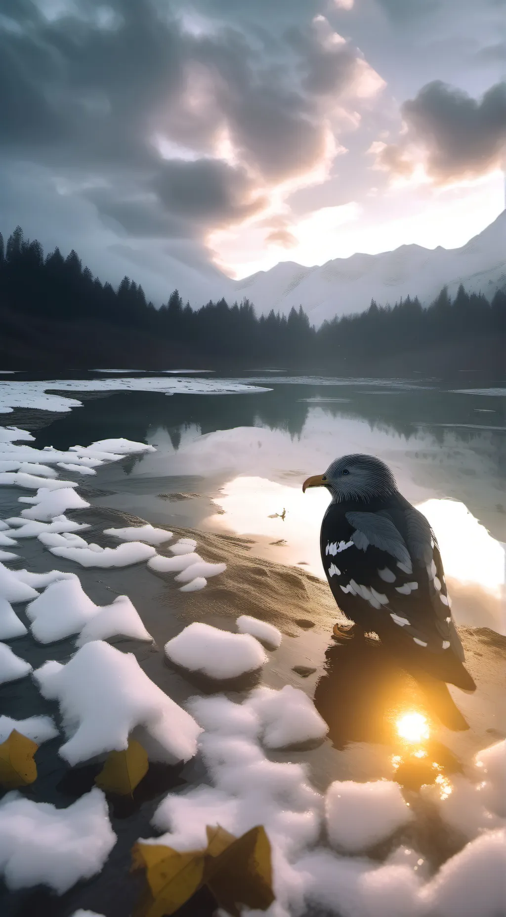 ai character: Comments only background