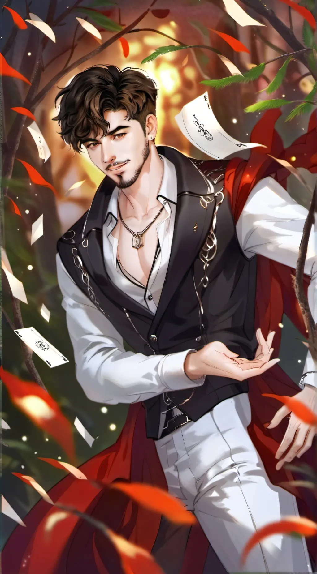 ai character: fede background