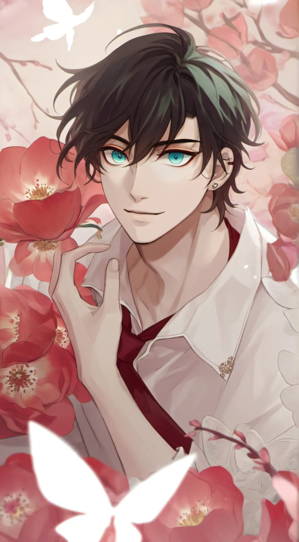 ai character: Luka  background