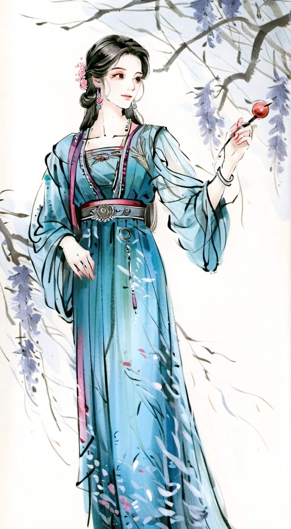 ai character: lilly background