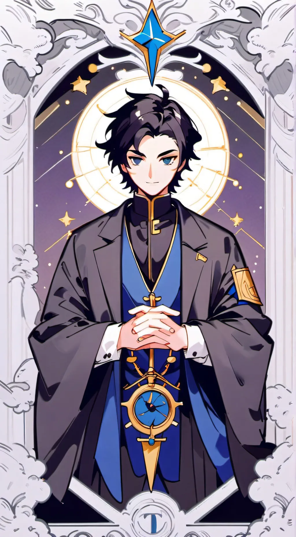 ai character: Stolas  background