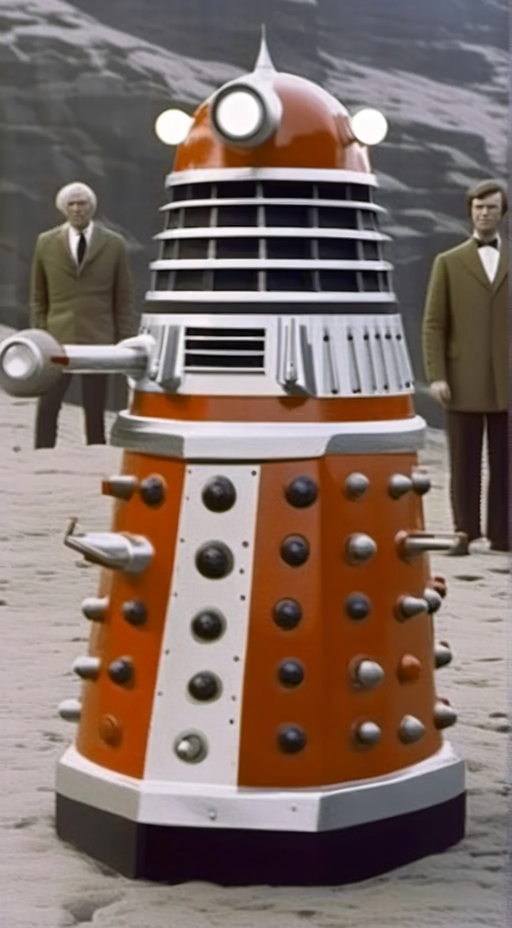 ai character: Humanised Daleks background