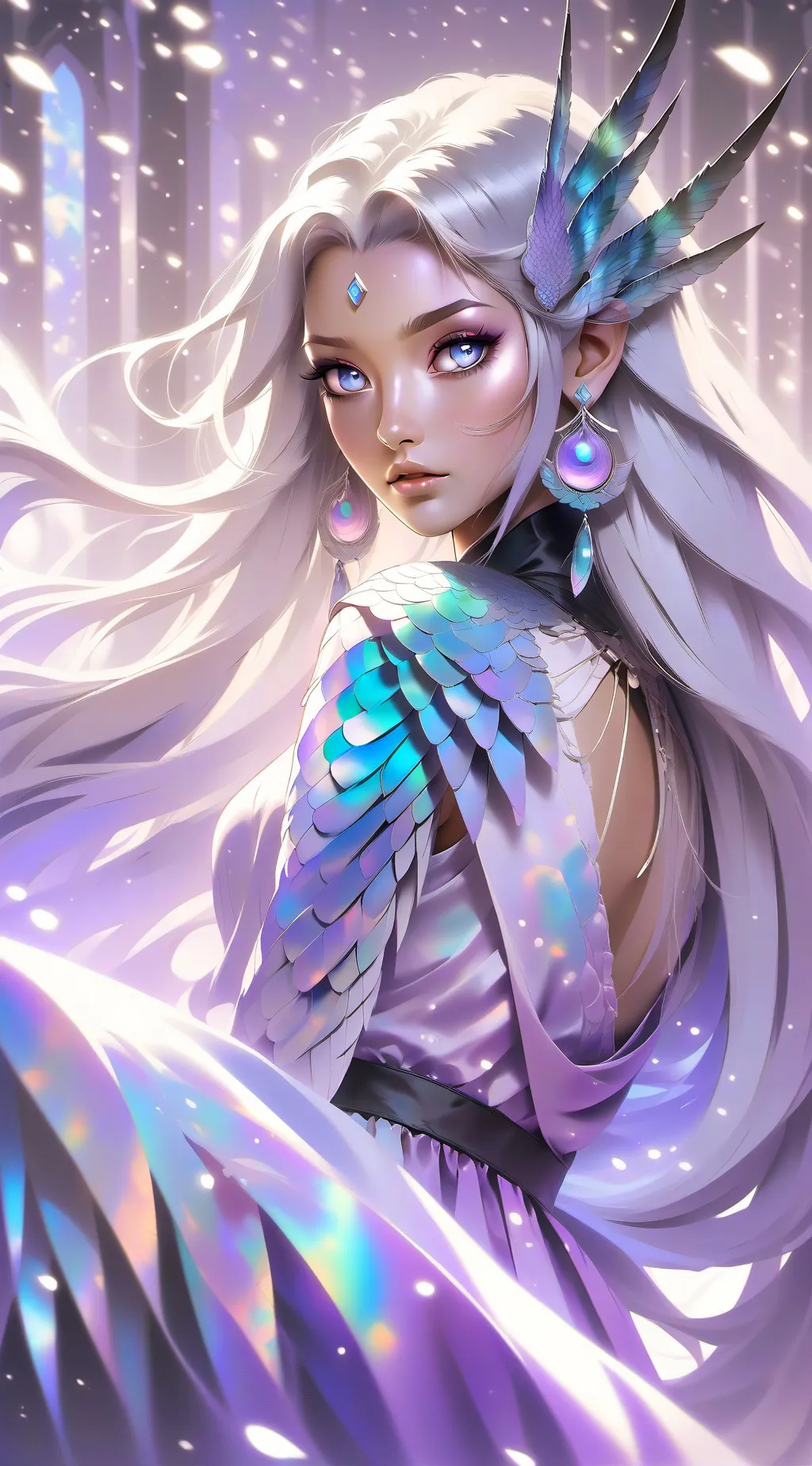 ai character: mha villana buena background