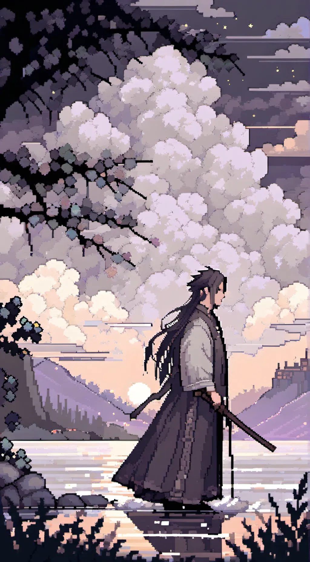 ai character: Mha Road trip! background