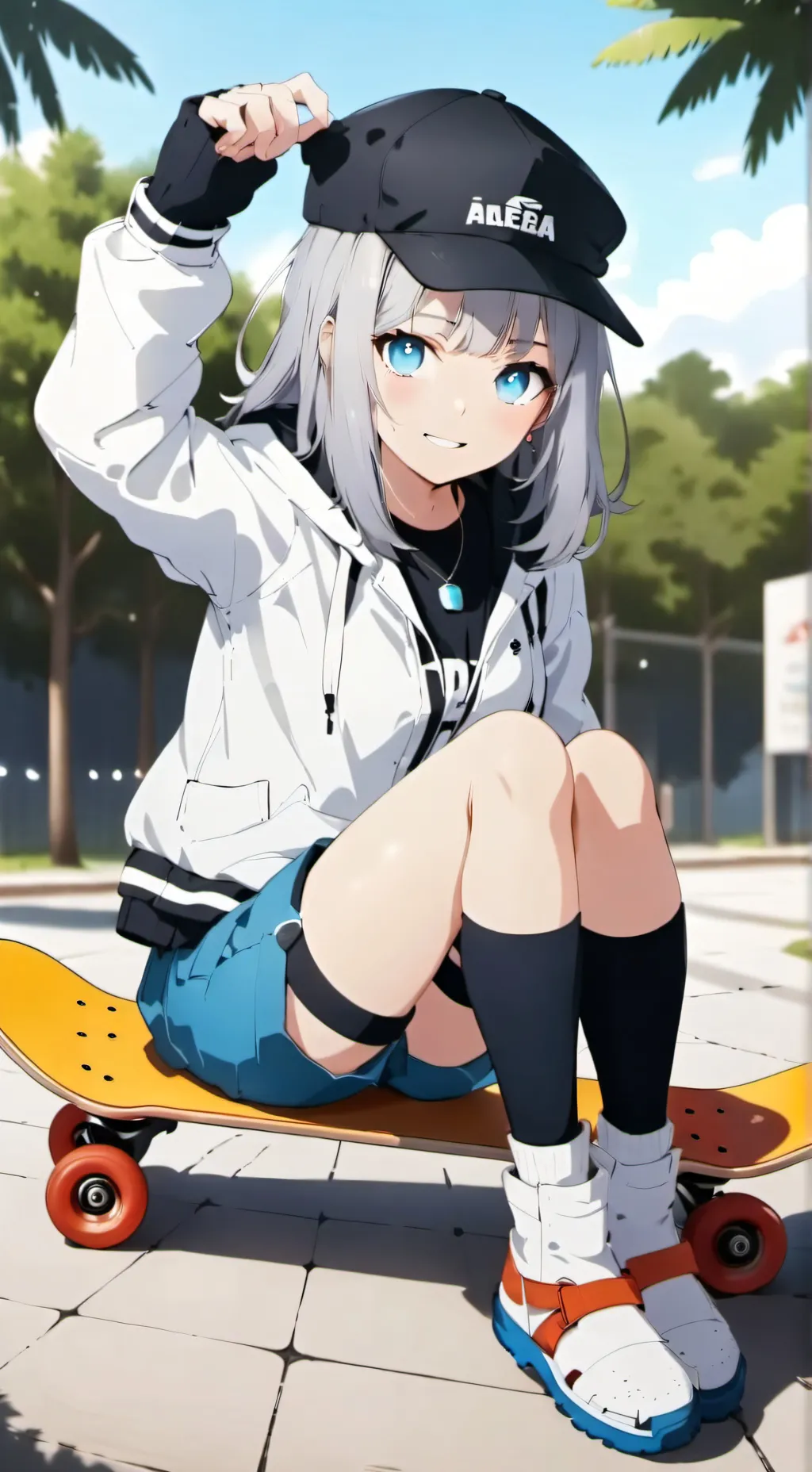 ai character: Aga Io background