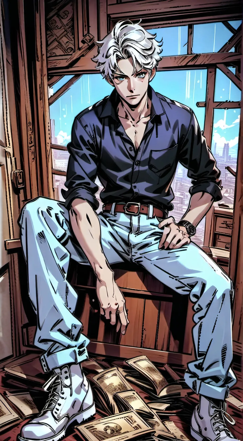 ai character: Brother background