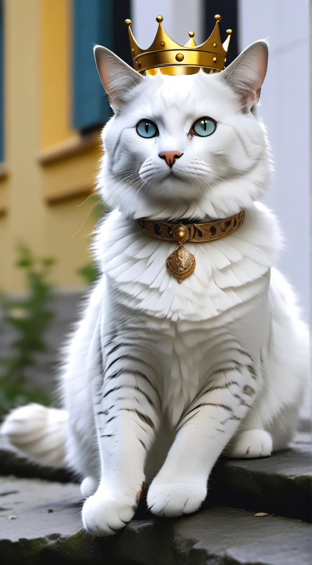 ai character: Sprunki cat background