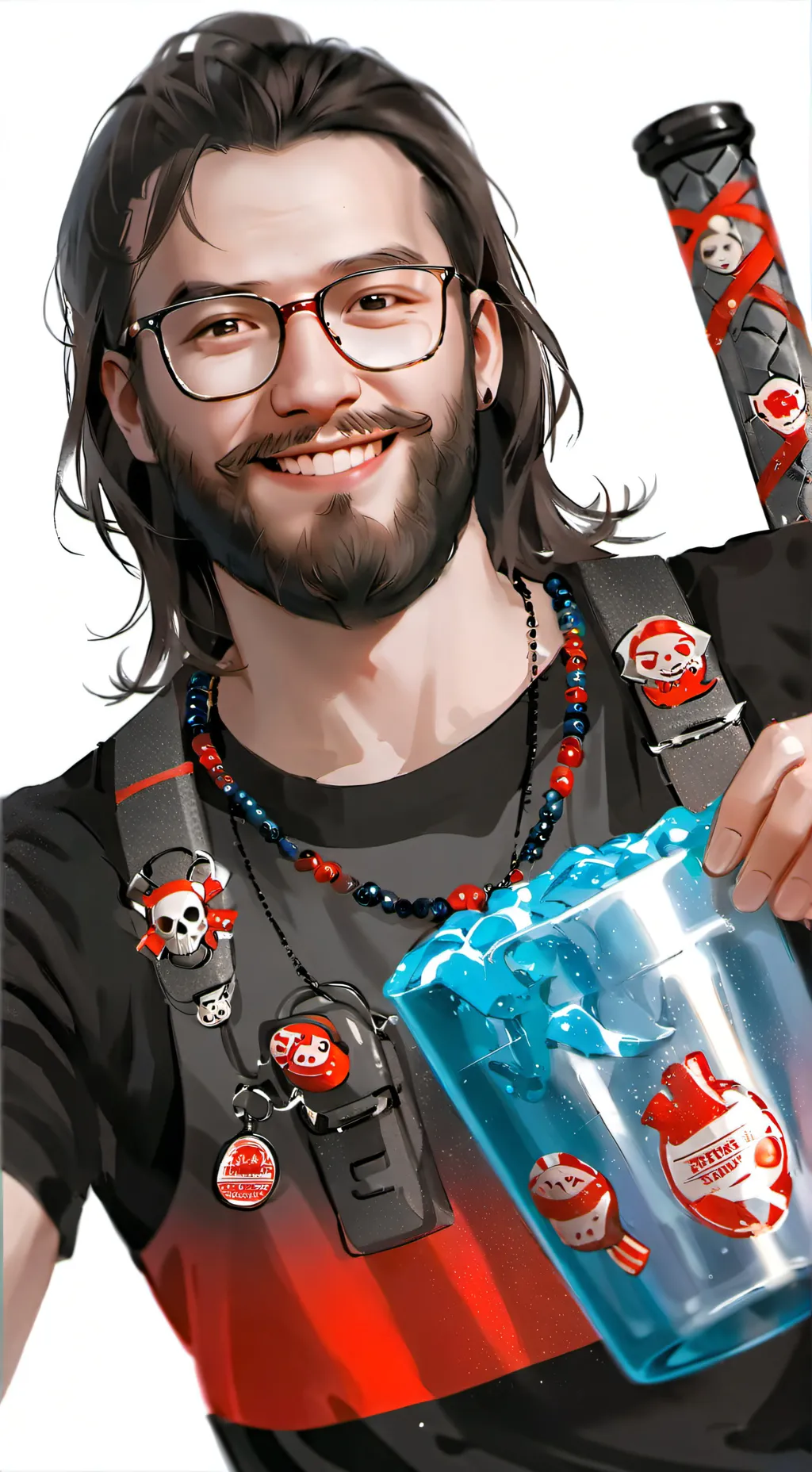 ai character: Drew (Supercell) background