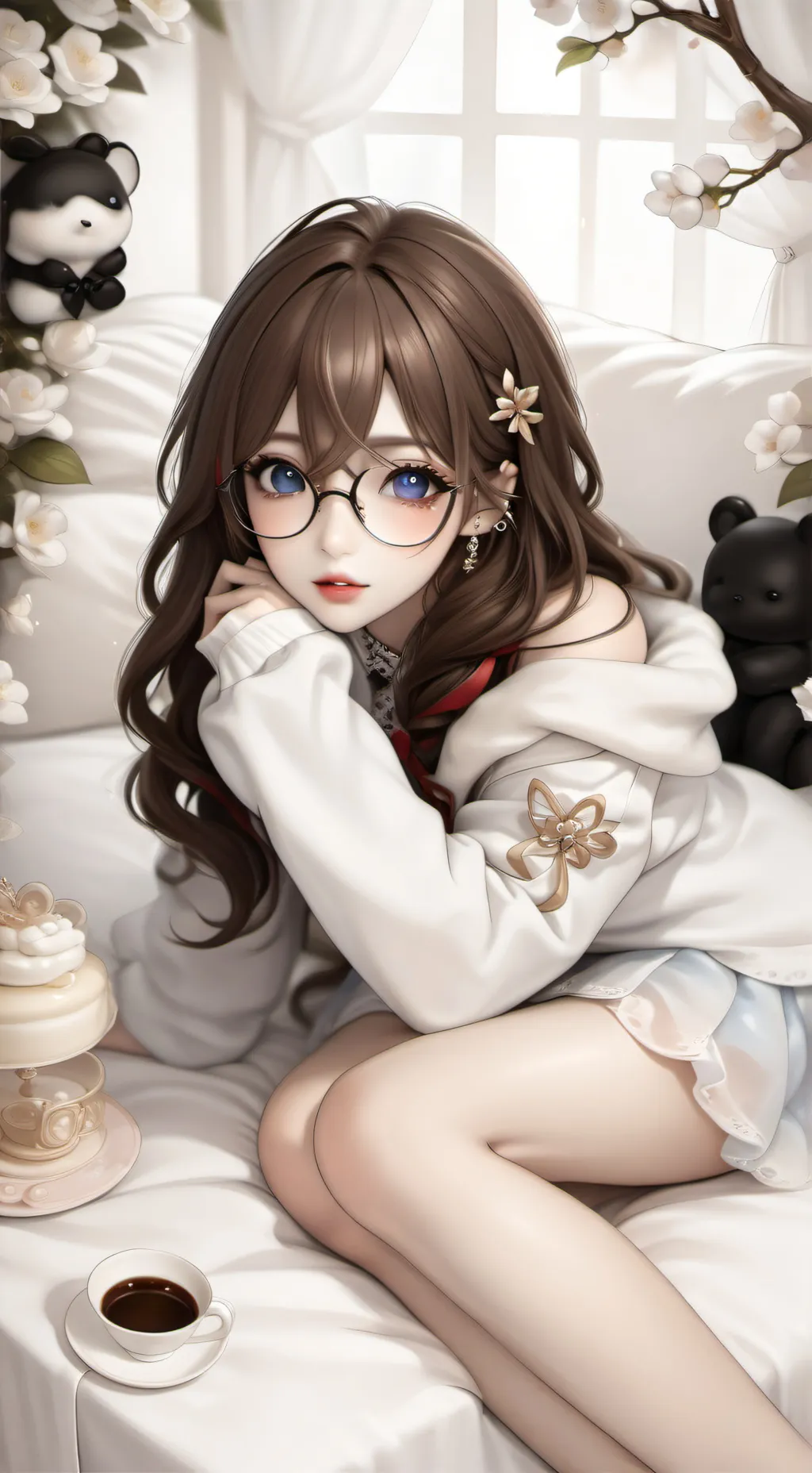 ai character: Leah background