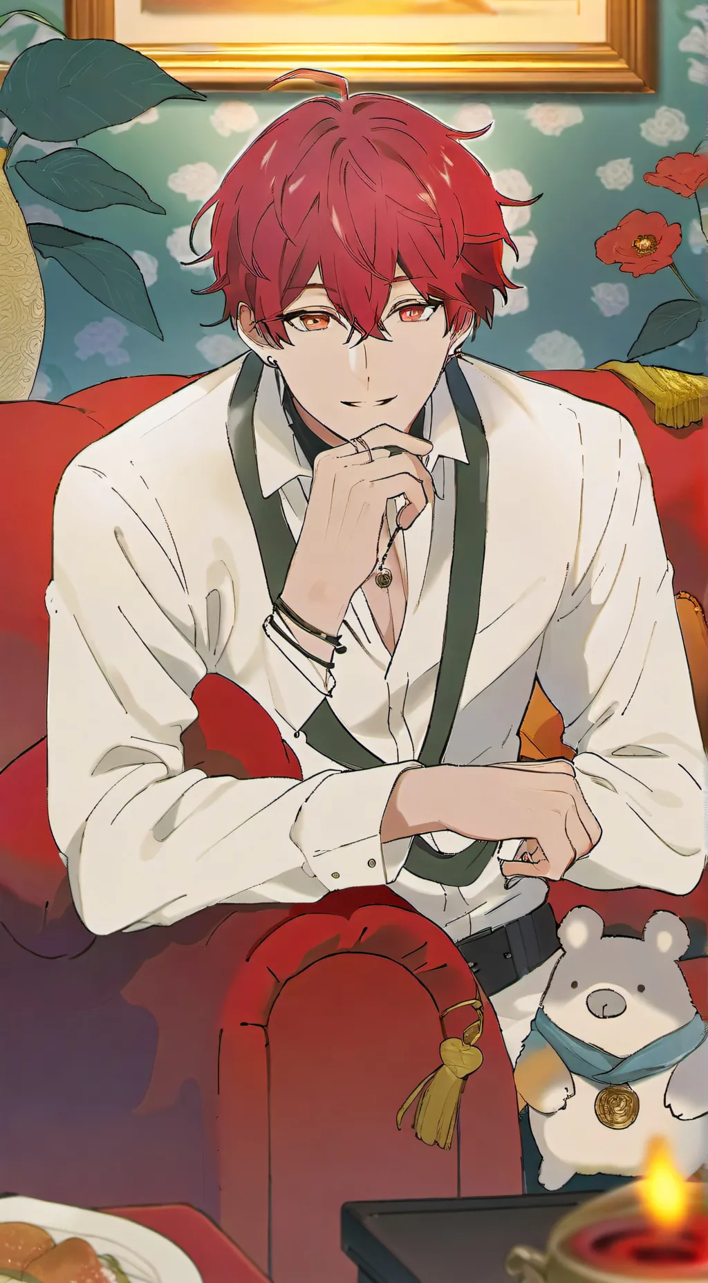 ai character: Kenny  background