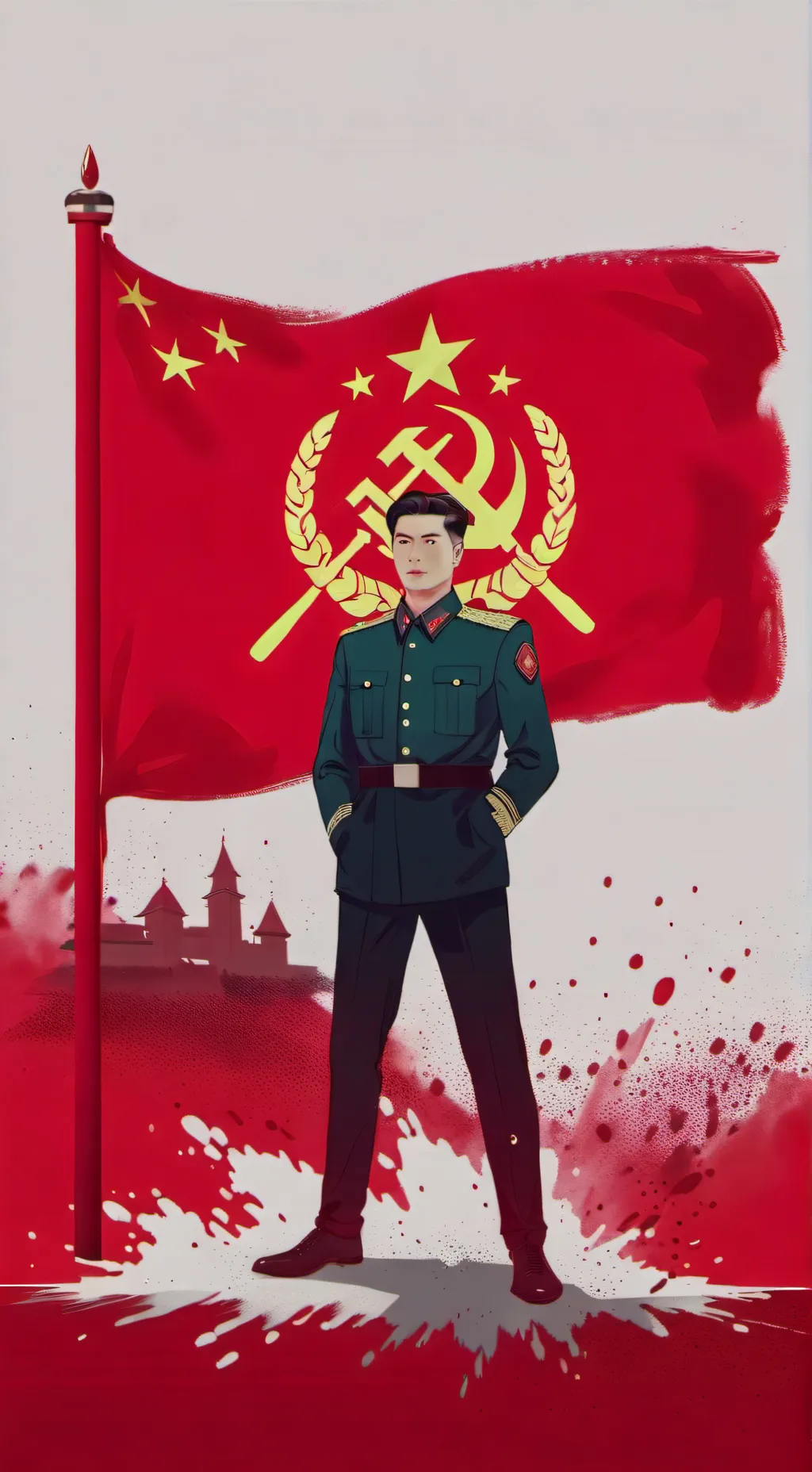 ai character: meet the communist background