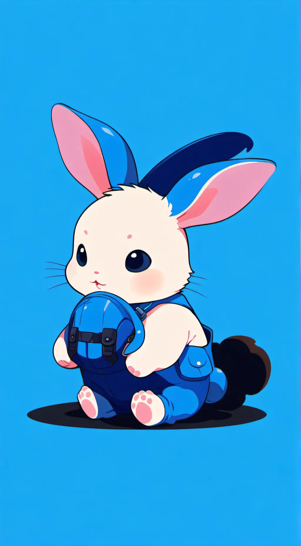 ai character: pet bunny Chloe background