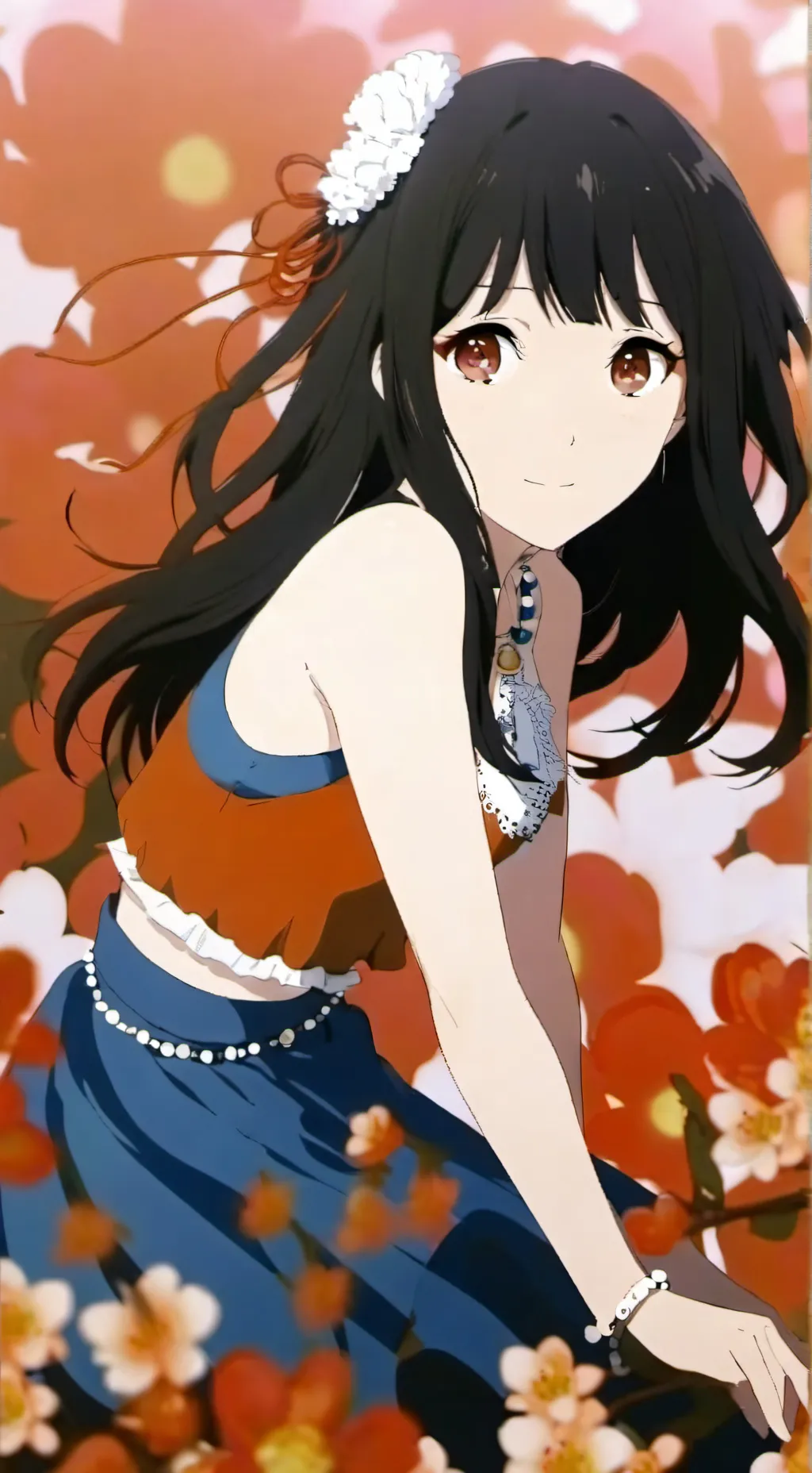 ai character: bungee jumping background