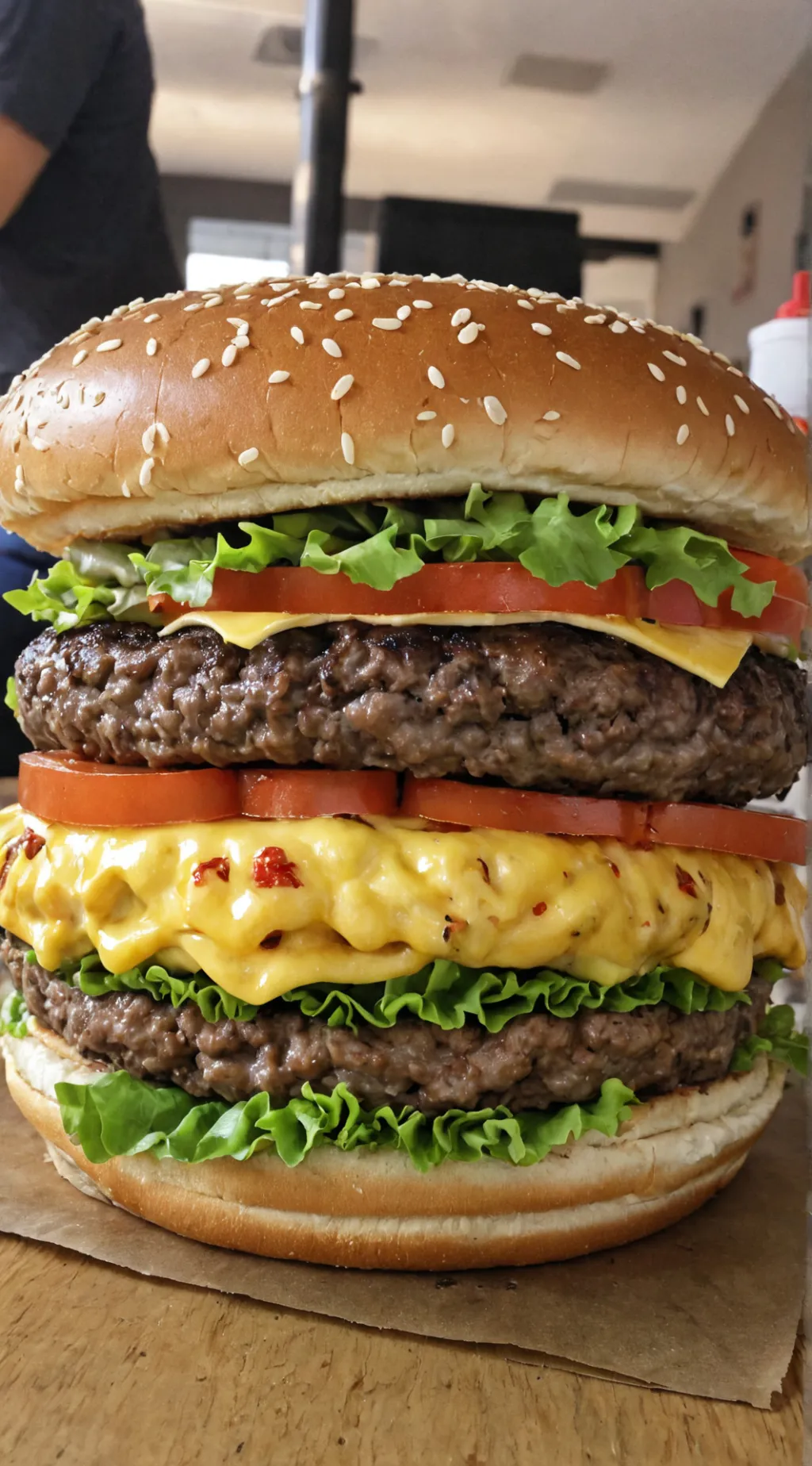 ai character: borgor background