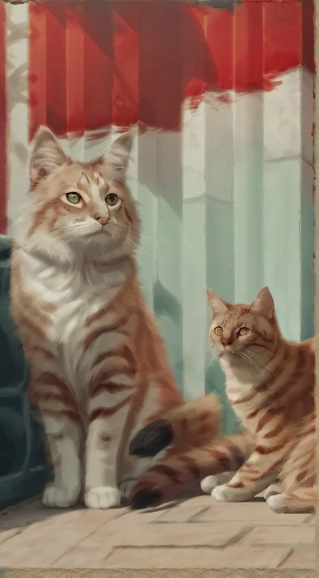 ai character: Kitty background