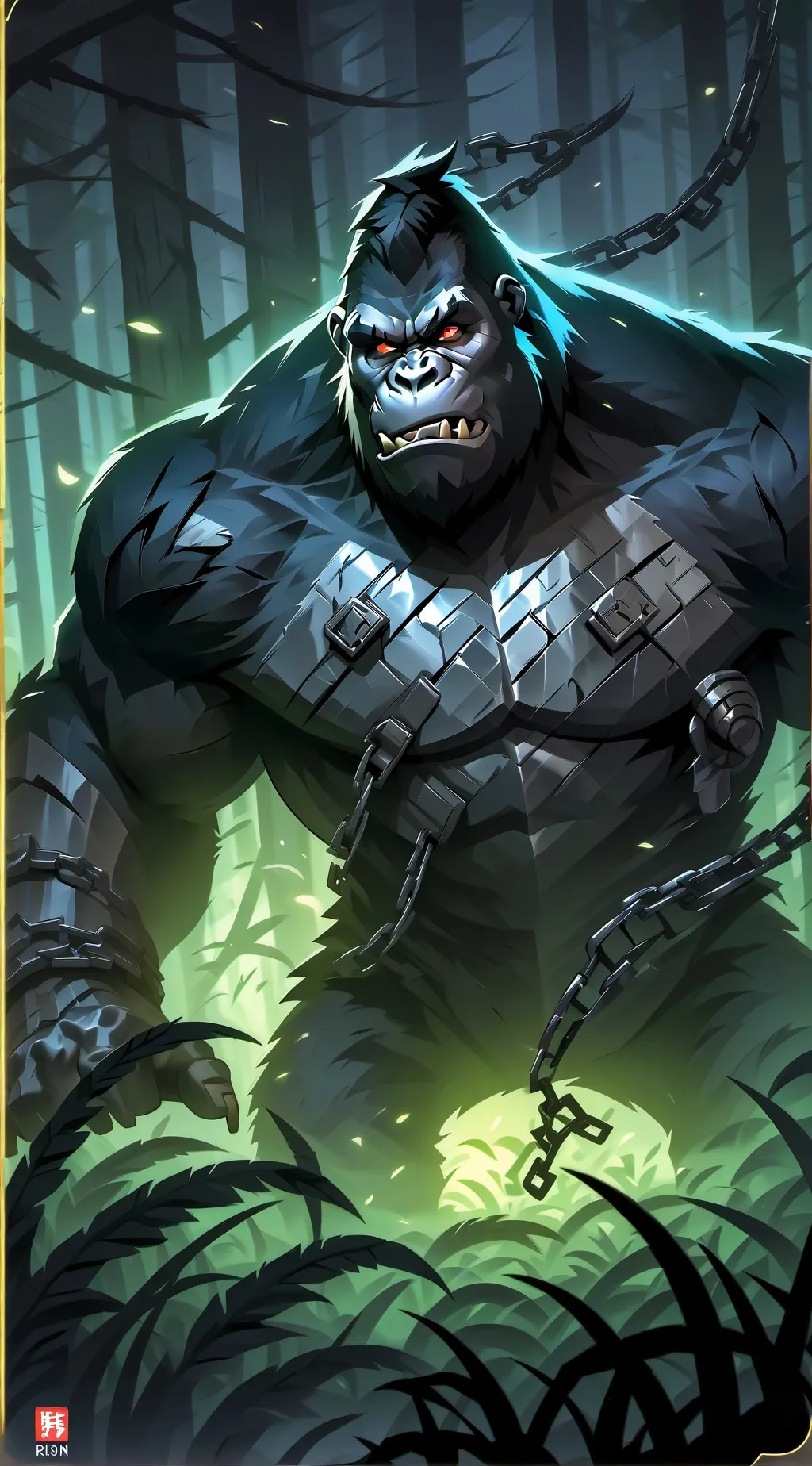 ai character: the infection.... background