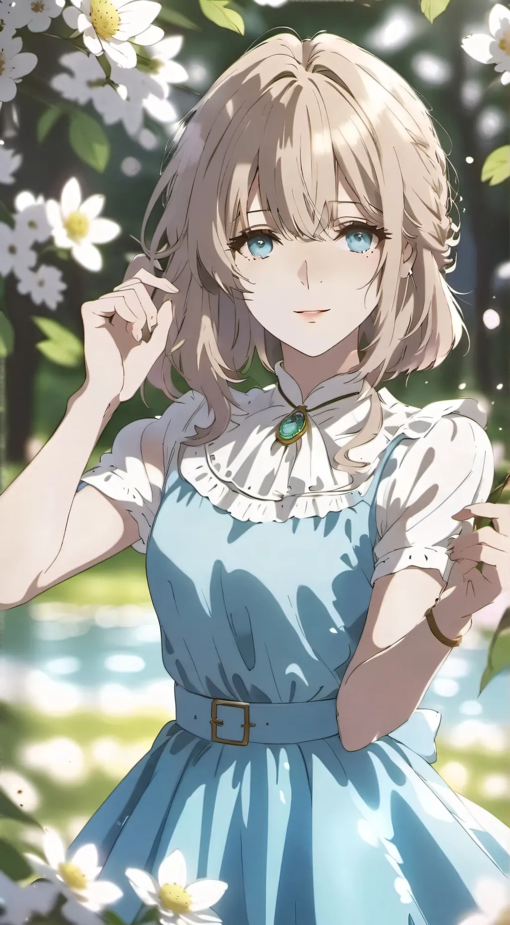 ai character: Lila rose background