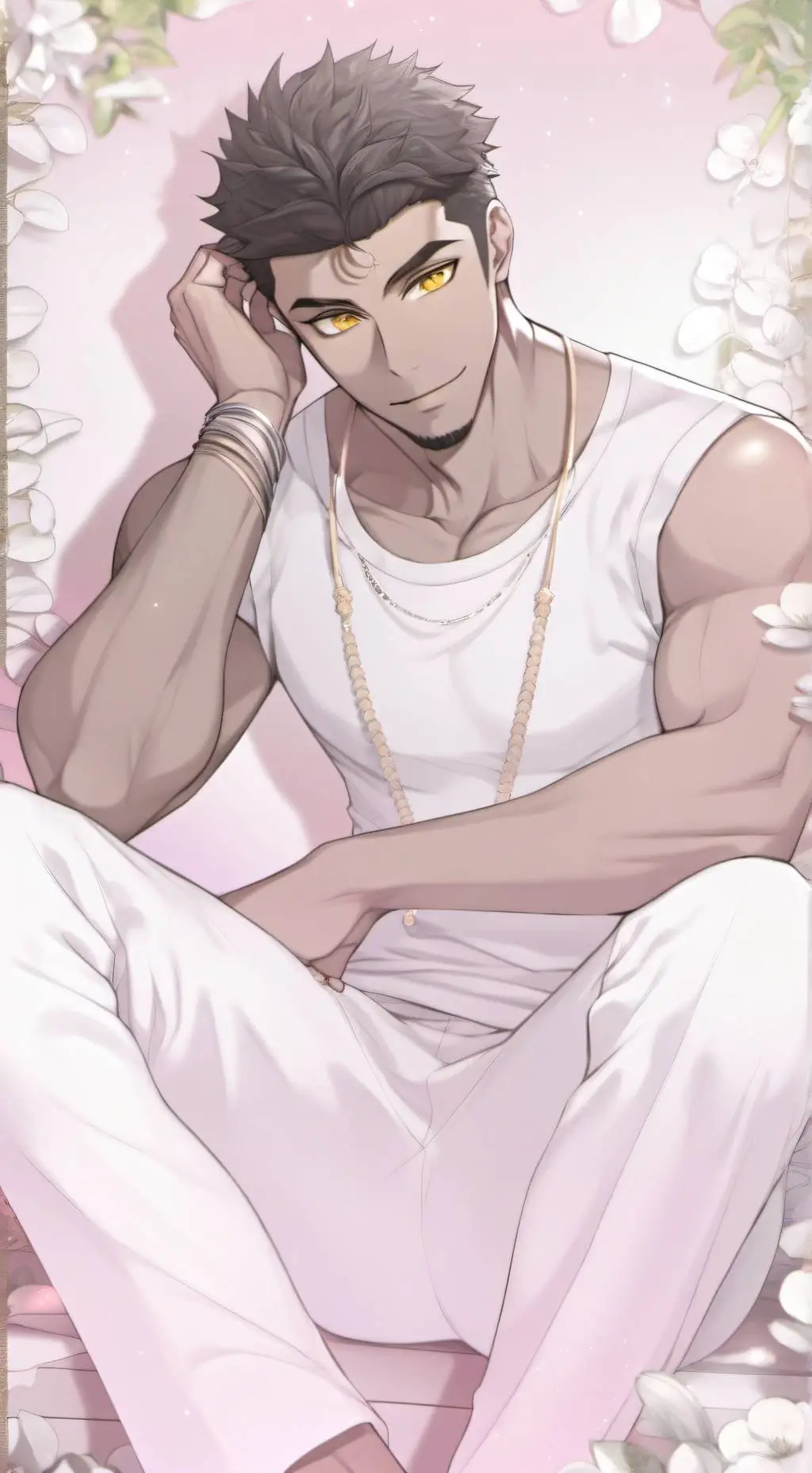 ai character: Leonardo background