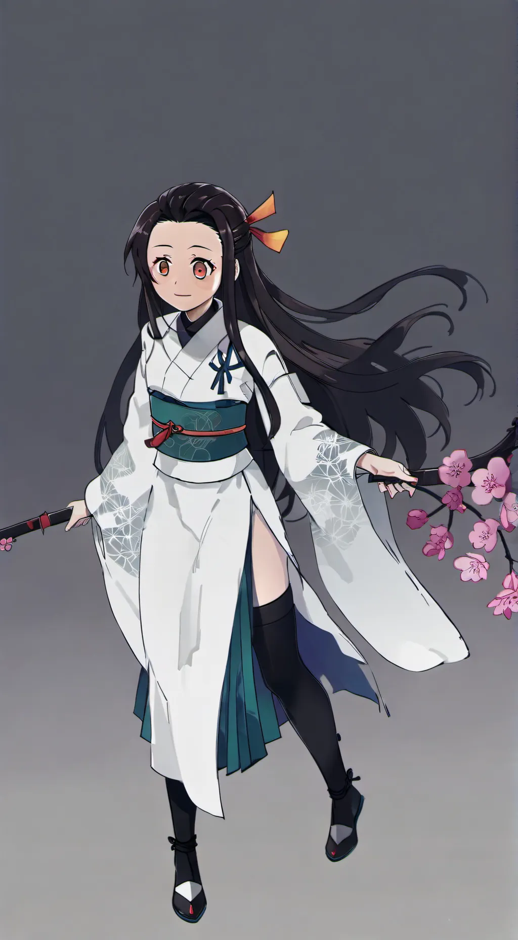 ai character: Tanjiro and Nezuko background
