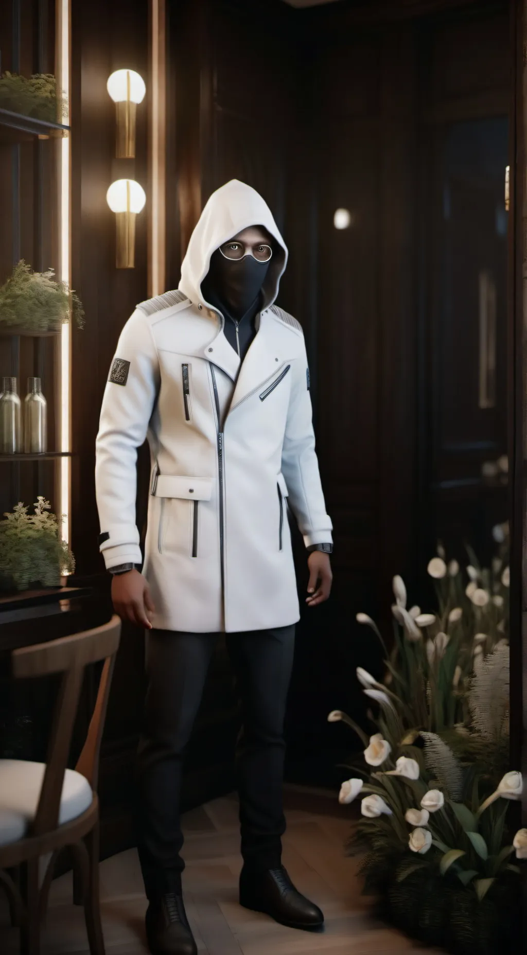 ai character: percy and Oliver background