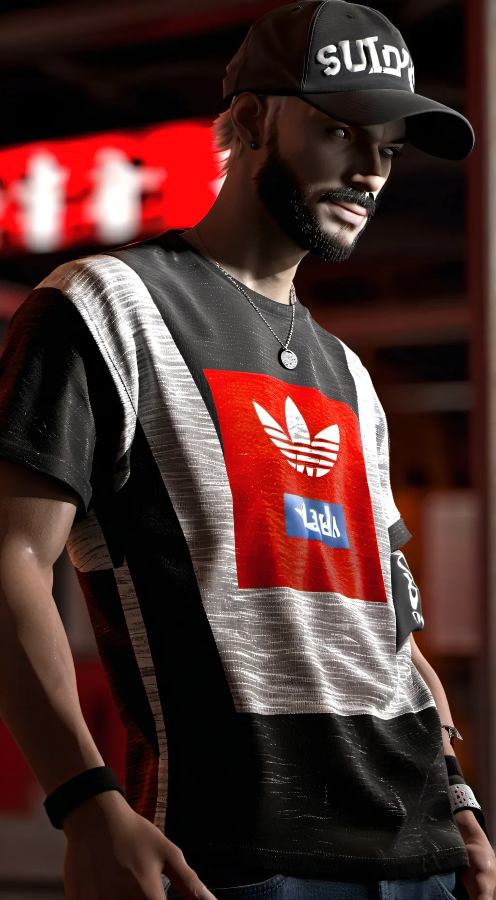 ai character: Get Adiads Now!!! background