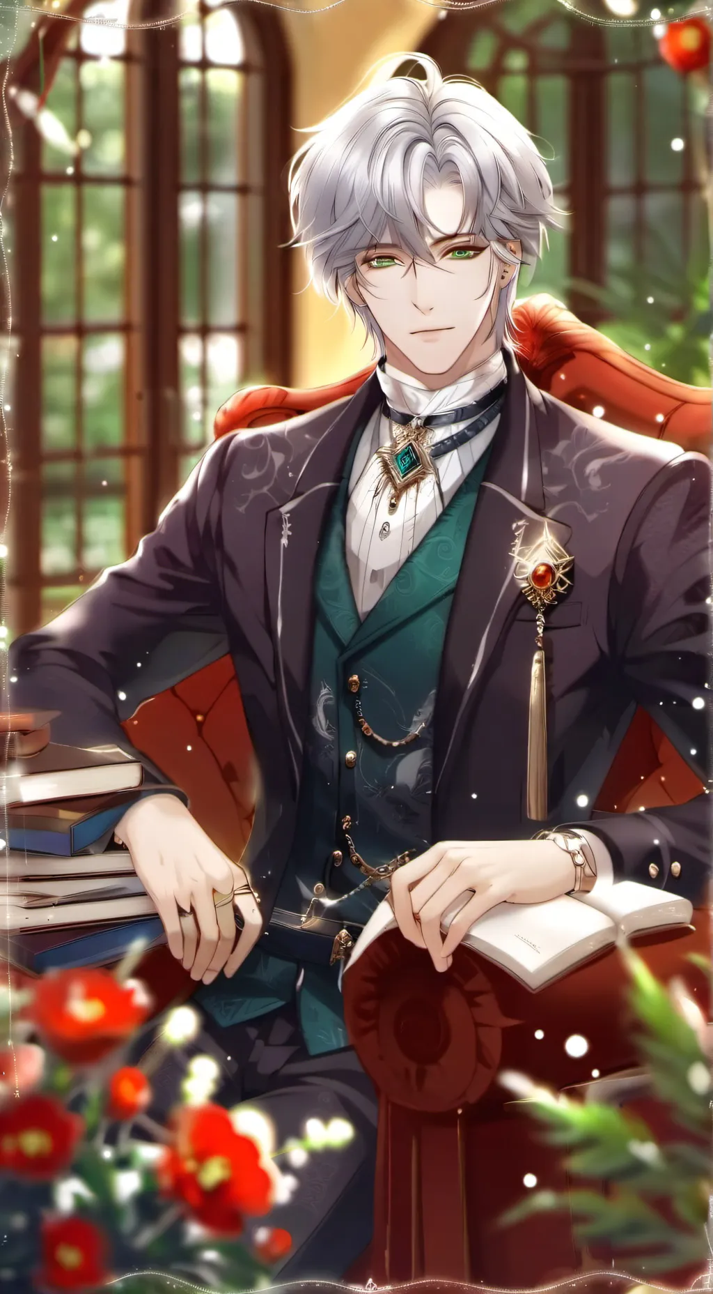 ai character: Axel background