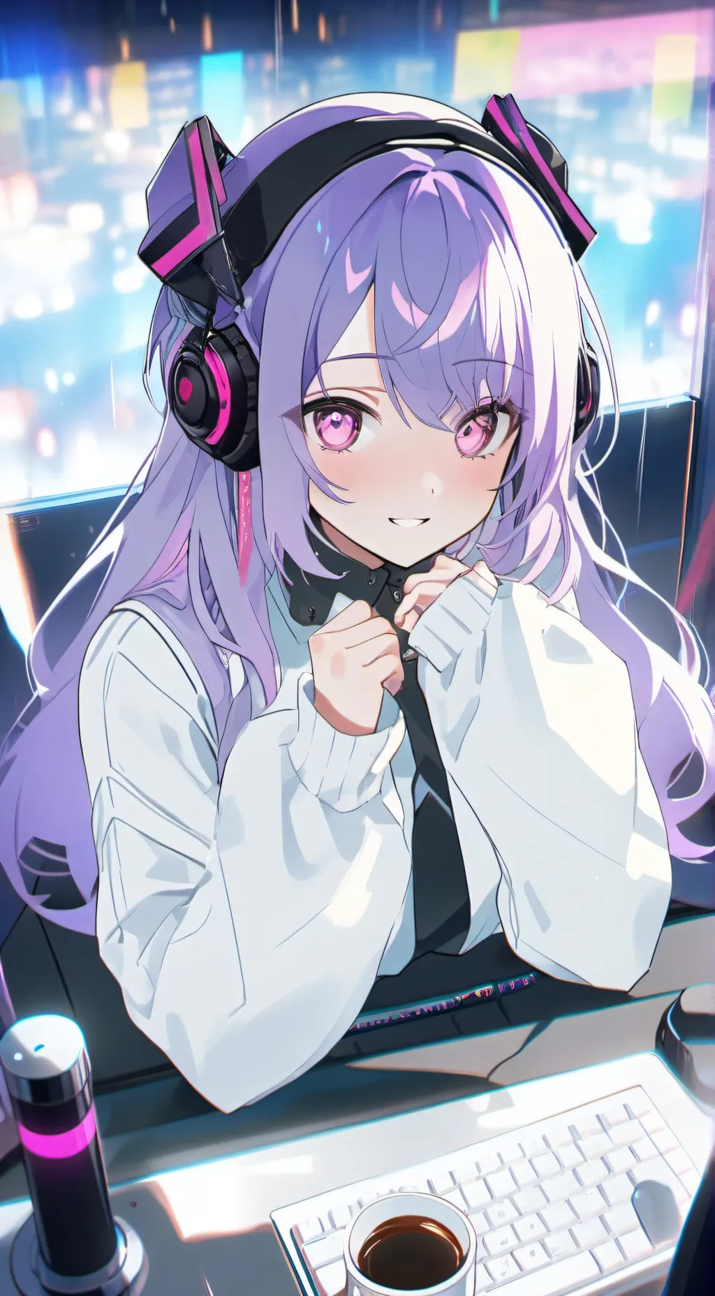 ai character: Himiko background