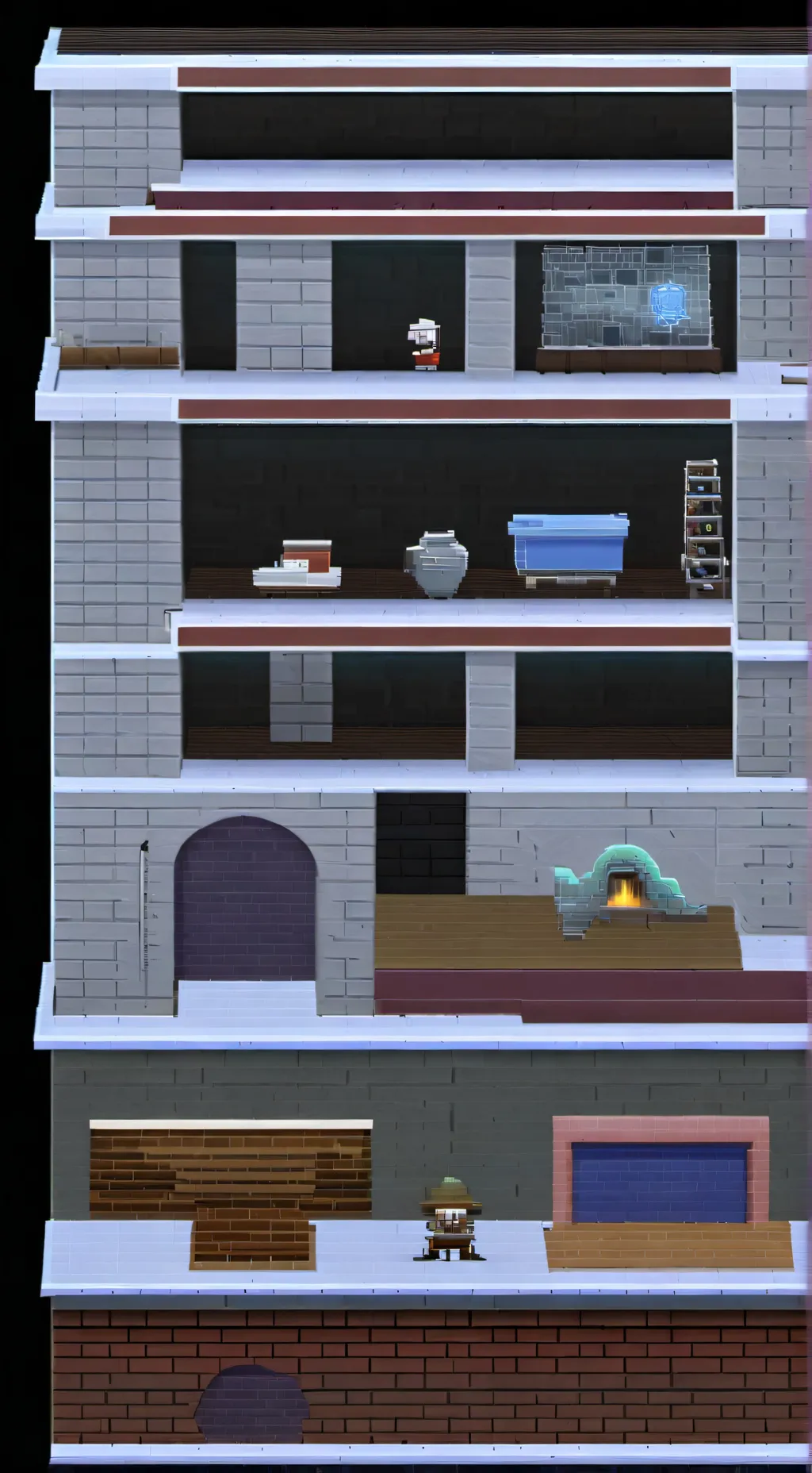 ai character: Dandys world background