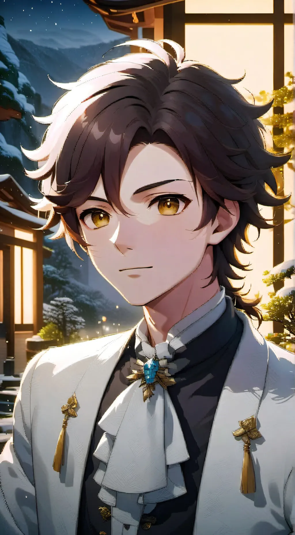 ai character: Daniel  background