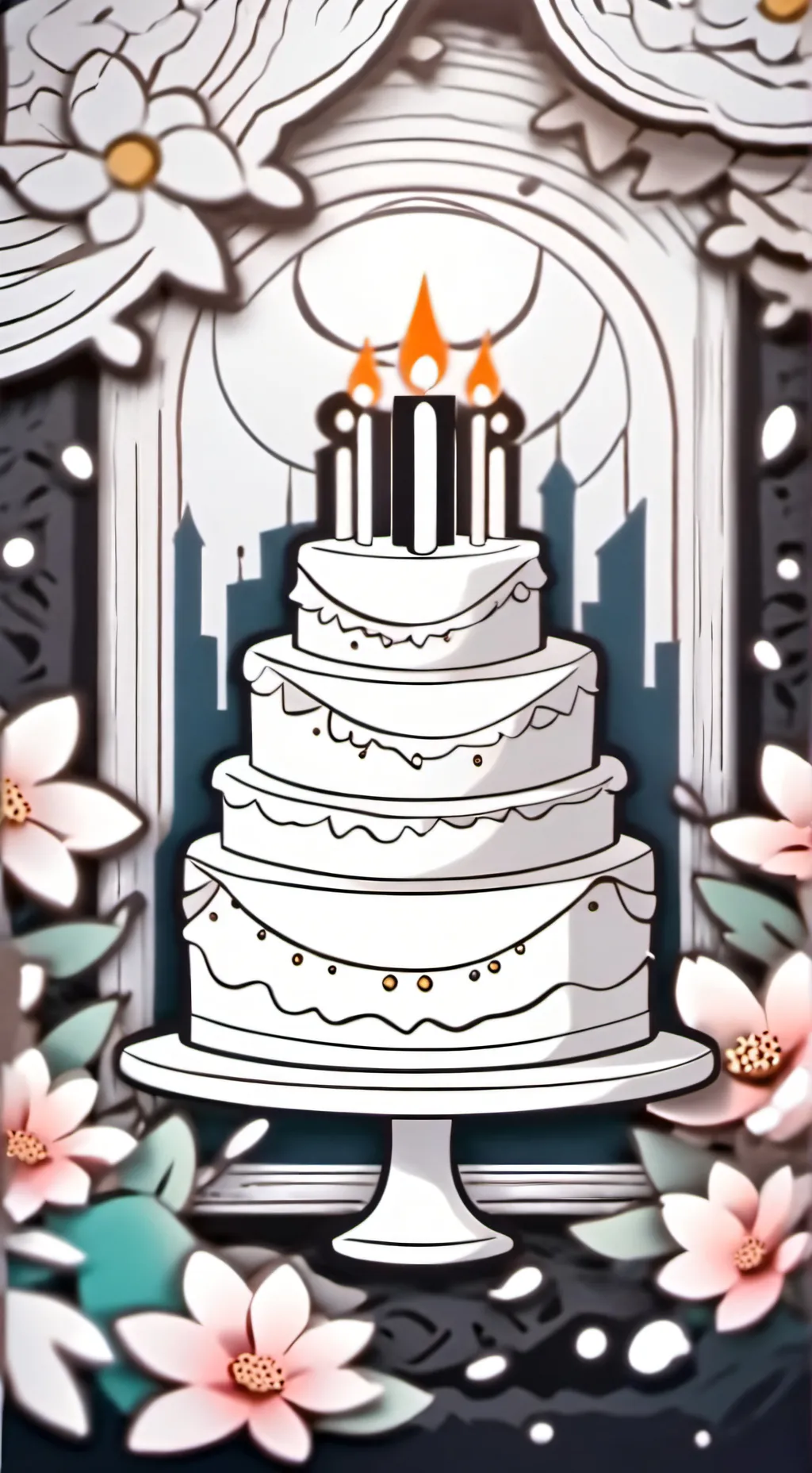 ai character: MHA BIRTHDAY! 🥳  background