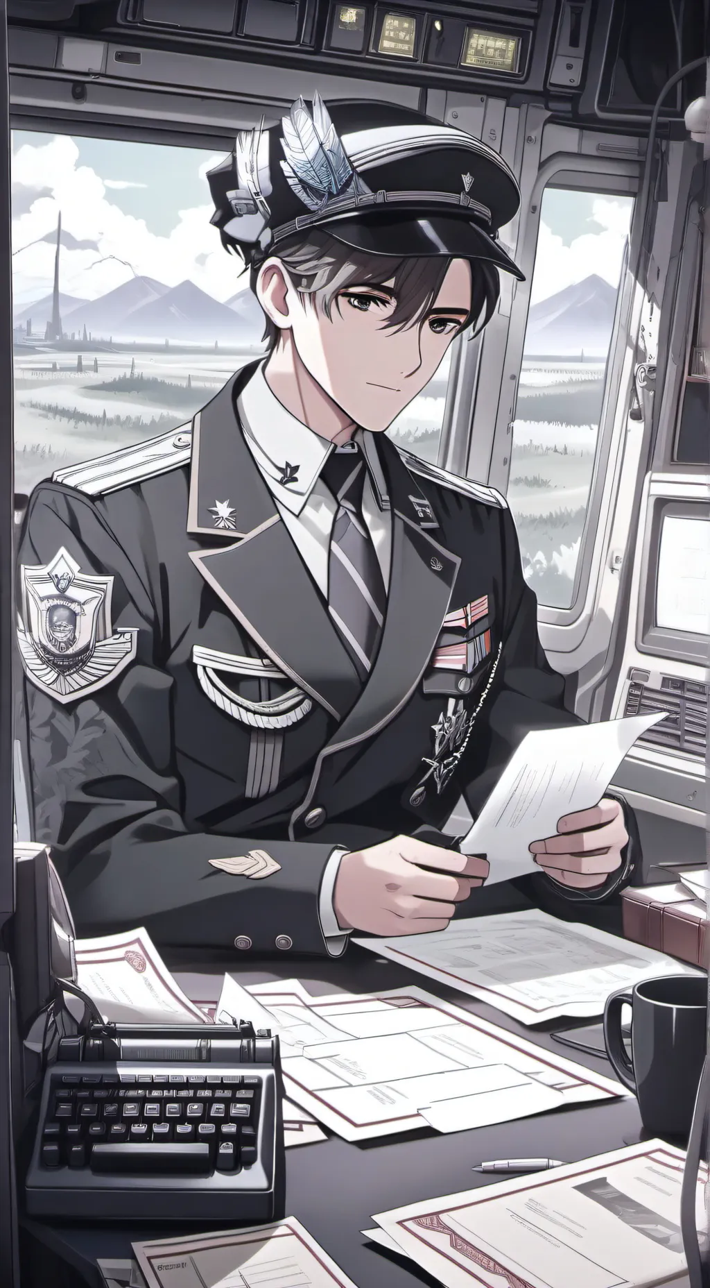 ai character: sergei  background