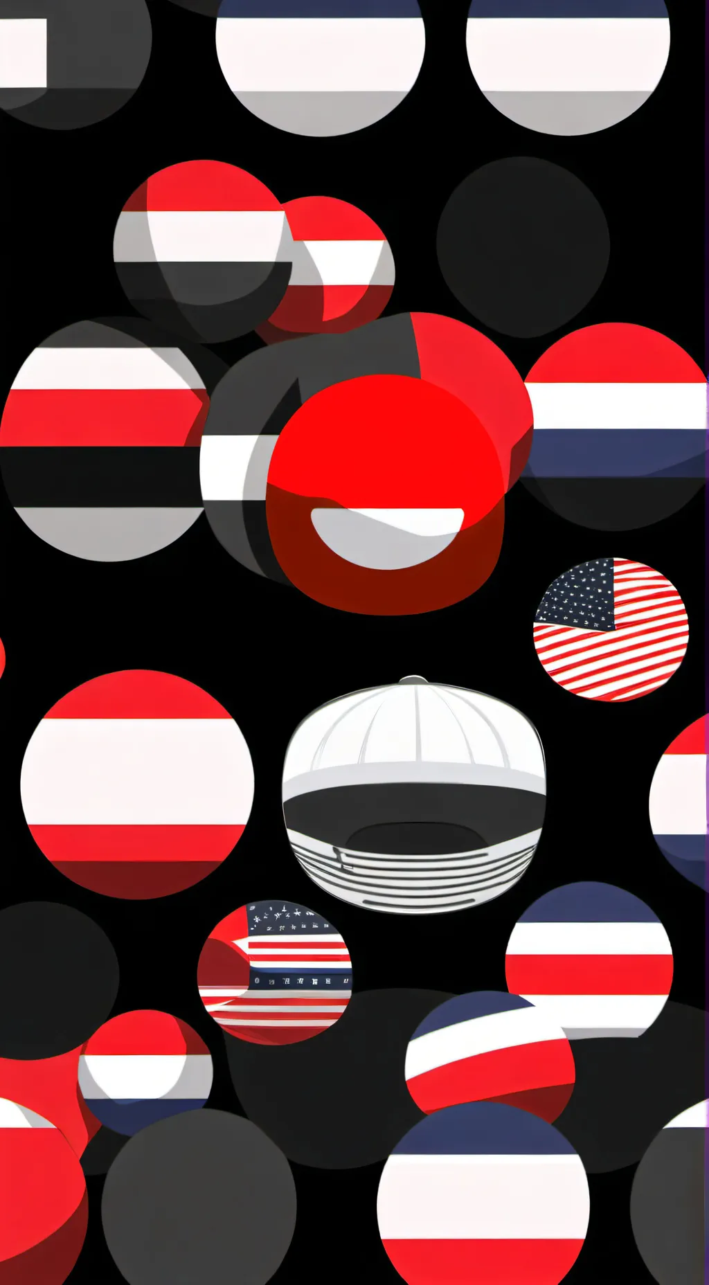 ai character: Estados Unidos🤑 background