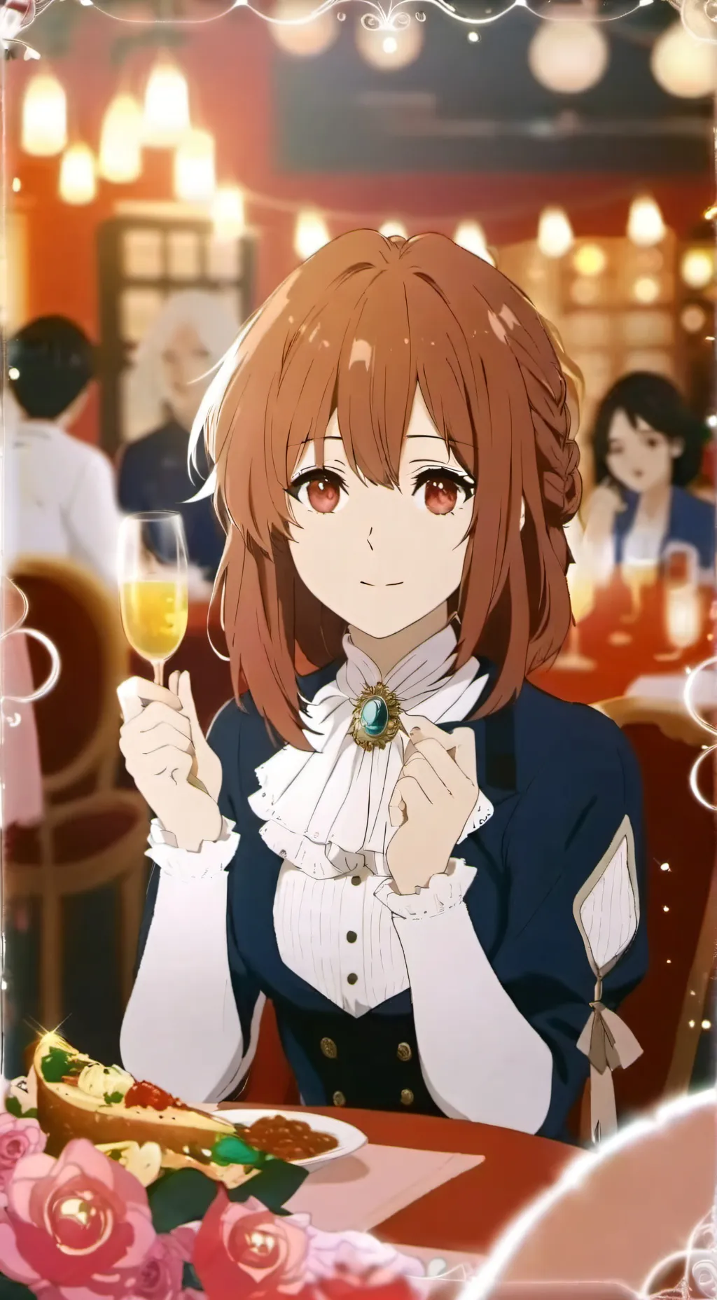 ai character: Elizabeth  background