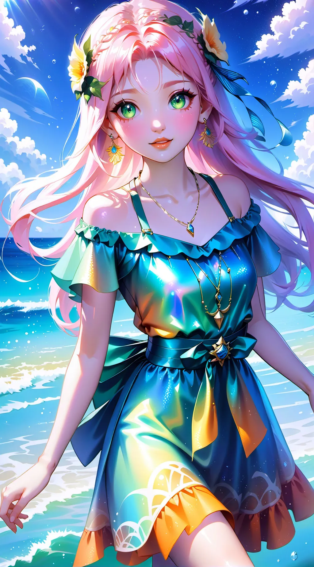 ai character: lynx background