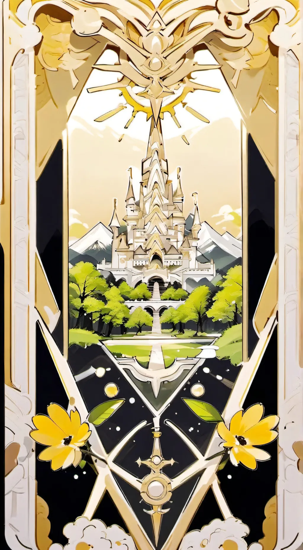 ai character: Птички  background