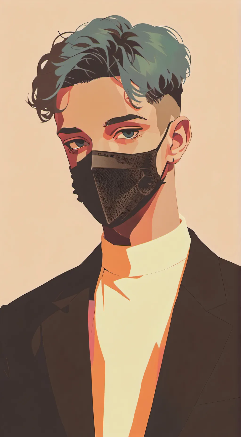 ai character: Ninja the Frontman background