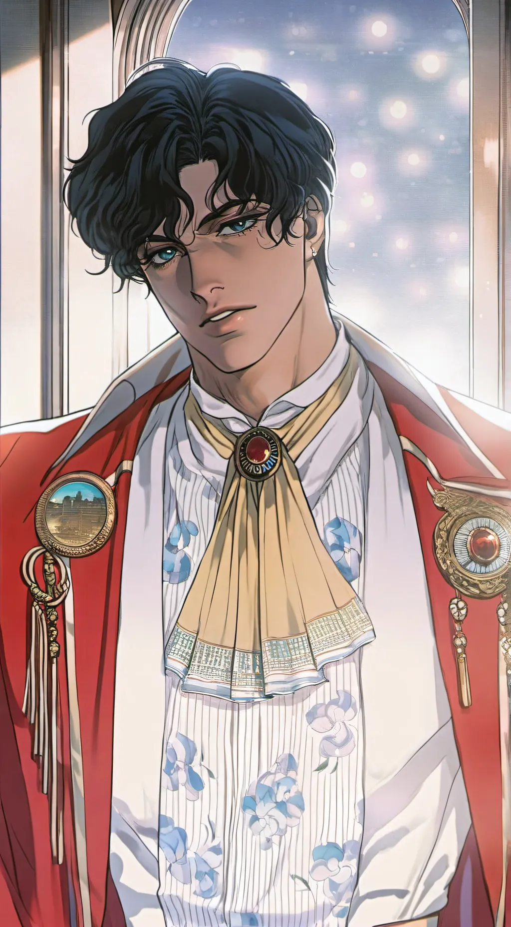 ai character: Prince Rick  background