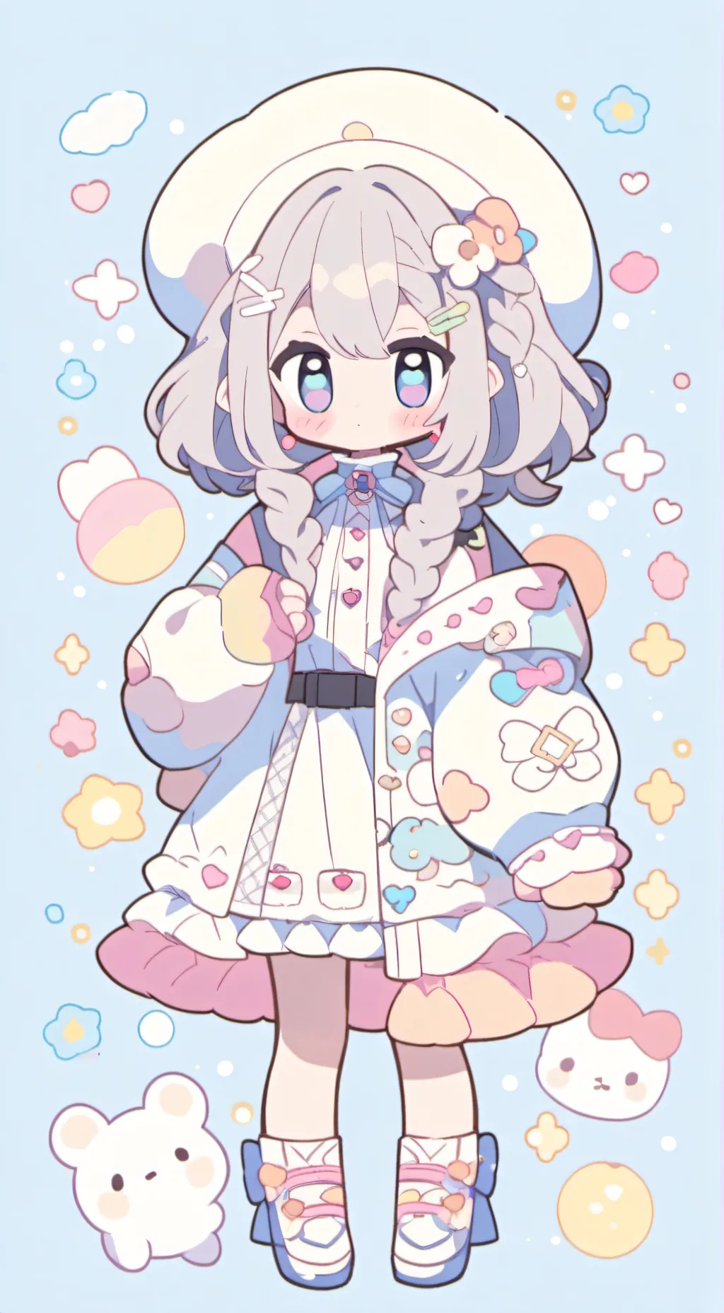 ai character: mha background