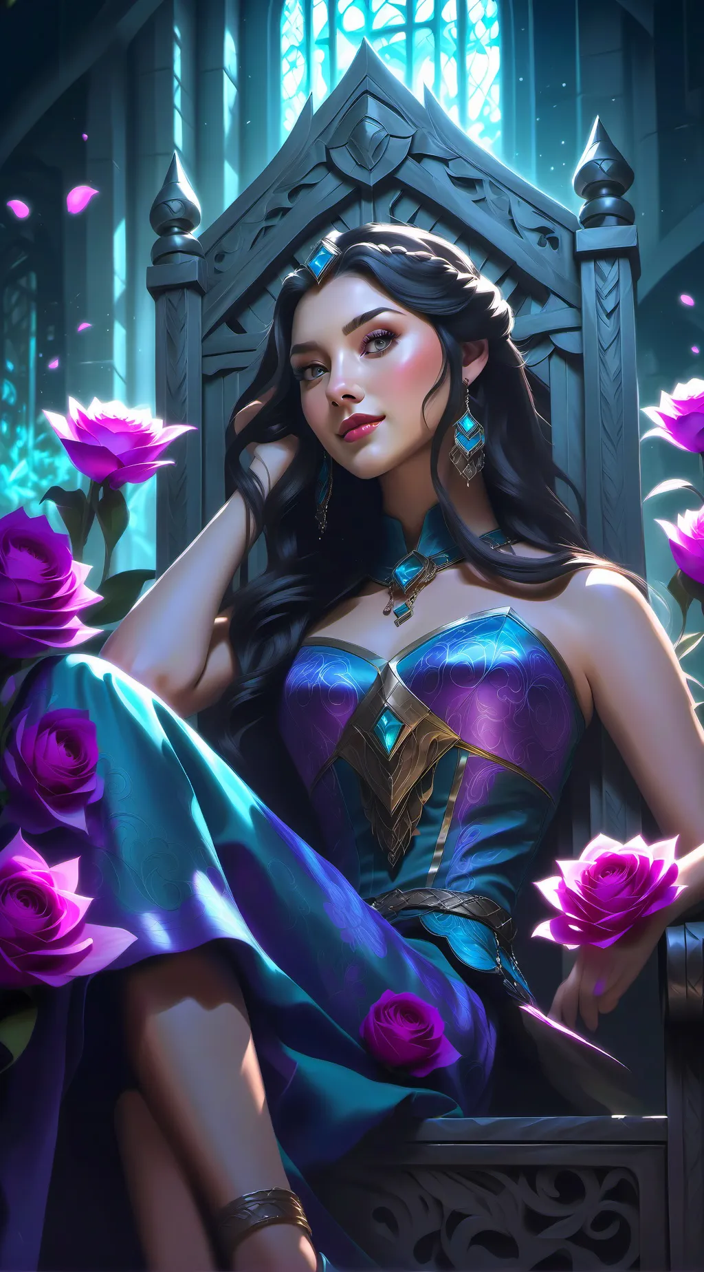 ai character: Naika background