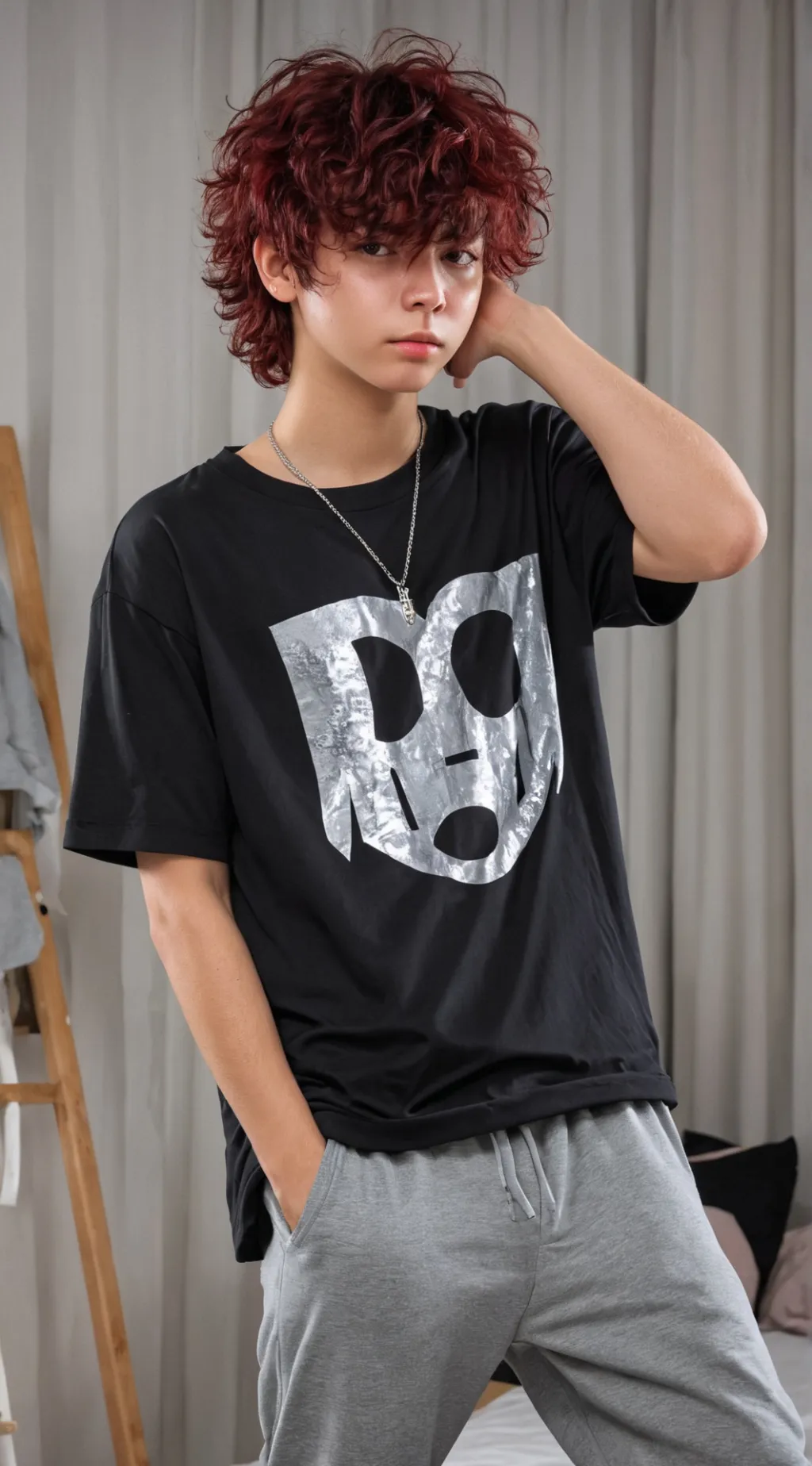 ai character: Ash Heinrich  background