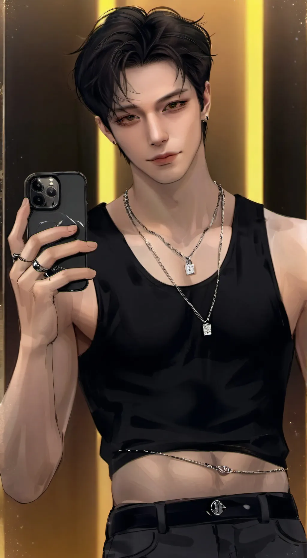 ai character: Bang chan background