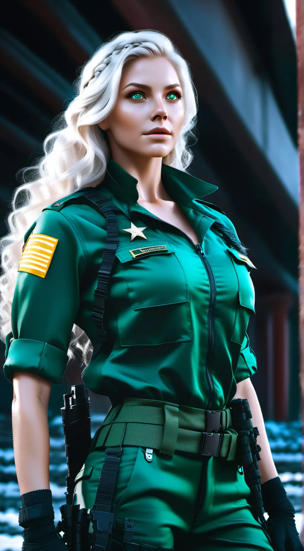 ai character: Sgt Dana Lancaster background