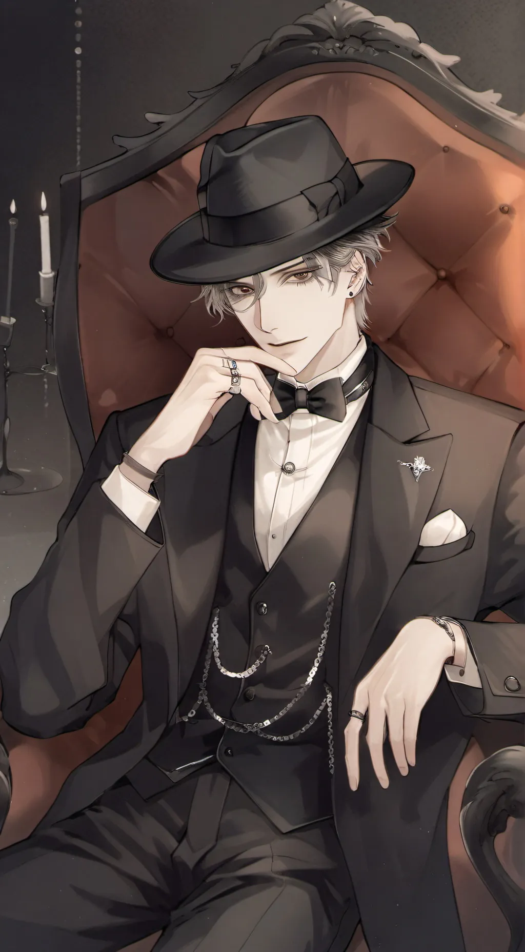 ai character: Calix Sanchez  background