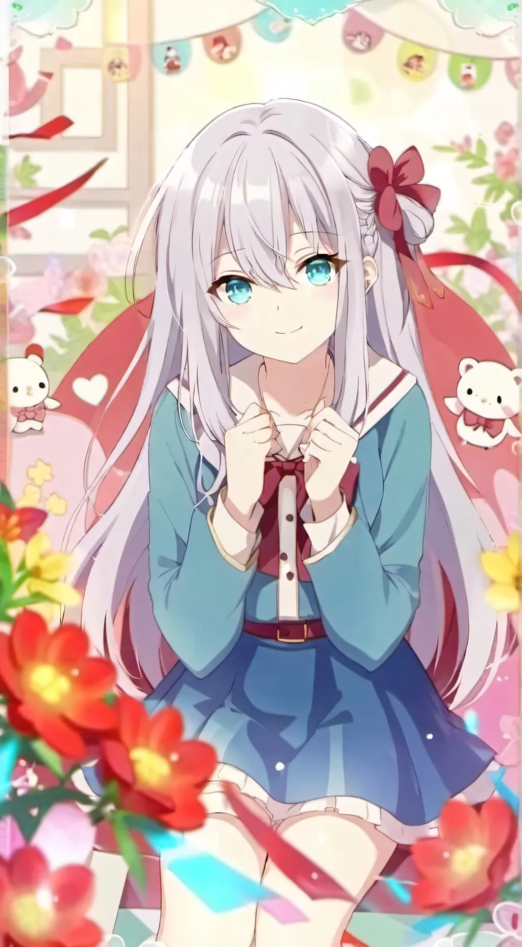 ai character: alya san background