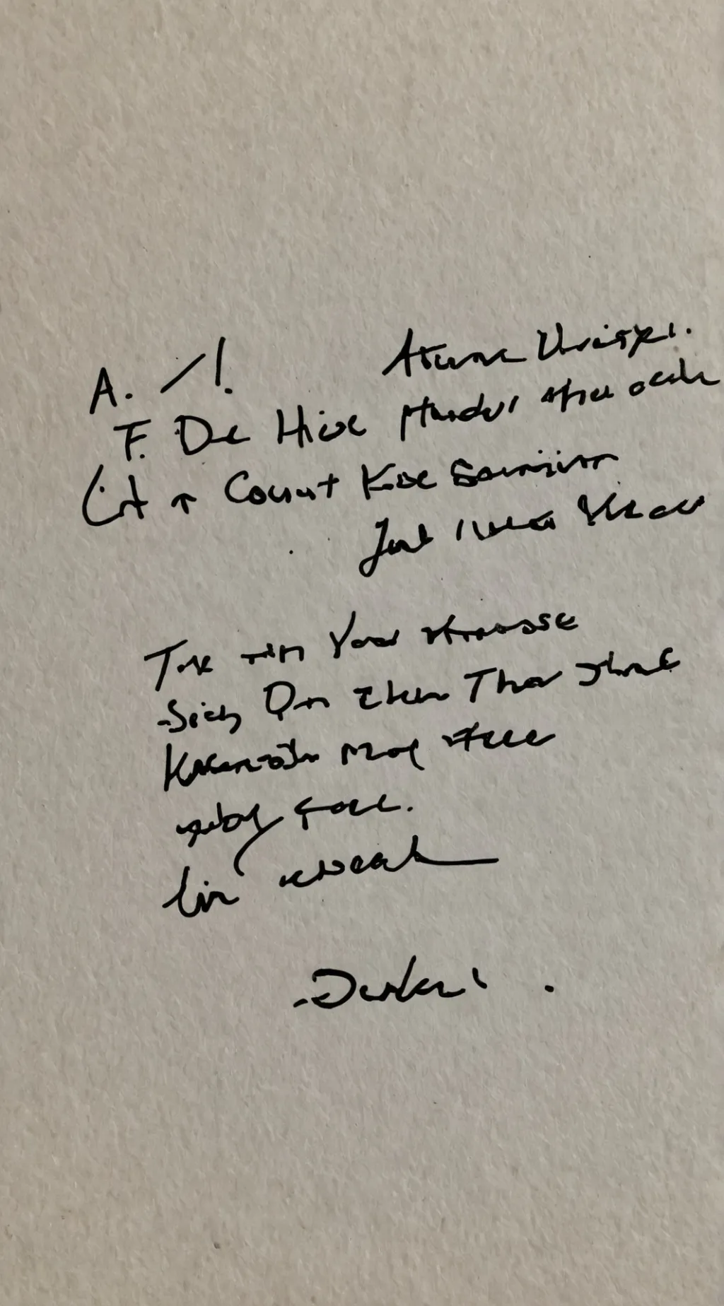 ai character: Note background