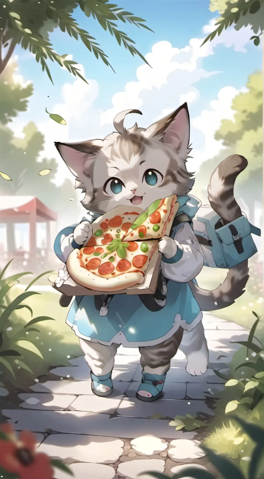 ai character: Oreo background