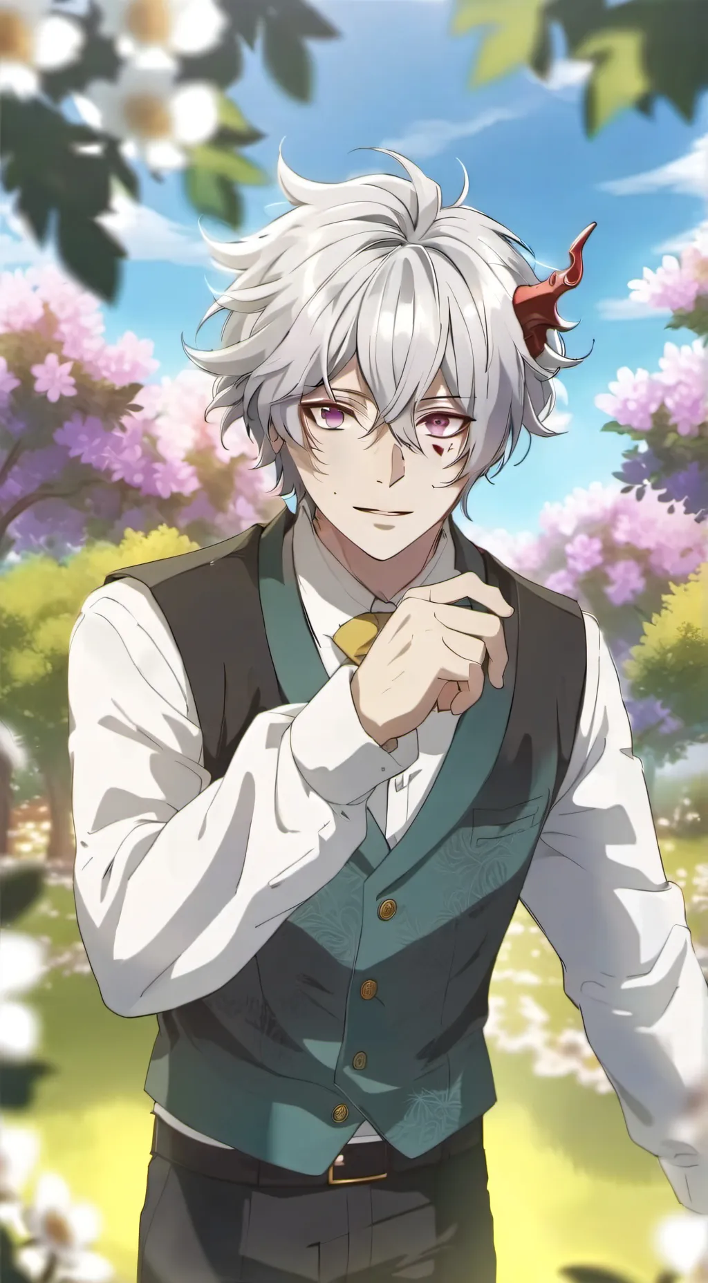 ai character: Sanemi Shinazugawa background