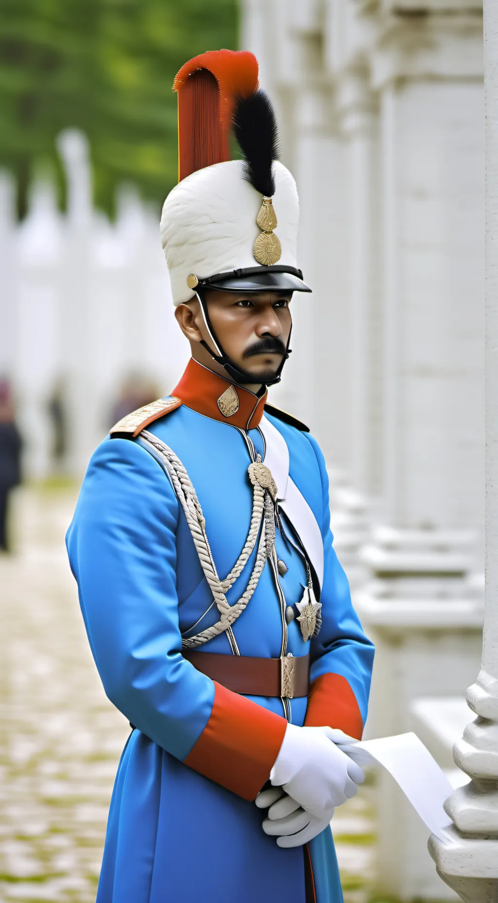 ai character: VERG 1803 background